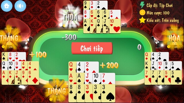 Cập nhập luật chơi xập xám - Cách tạo ra các liên kết chiến thắng Cập nhập luật chơi xập xám - Cách tạo ra các liên kết chiến thắng
