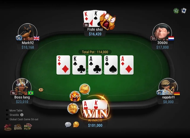 Poker online - Bộ môn được nhiều người chơi yêu thích