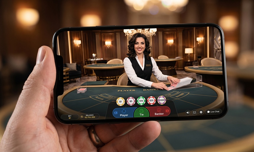 Dealer người thật chia bài trực tiếp qua luồng livestream HD. Dealer người thật chia bài trực tiếp qua luồng livestream HD.