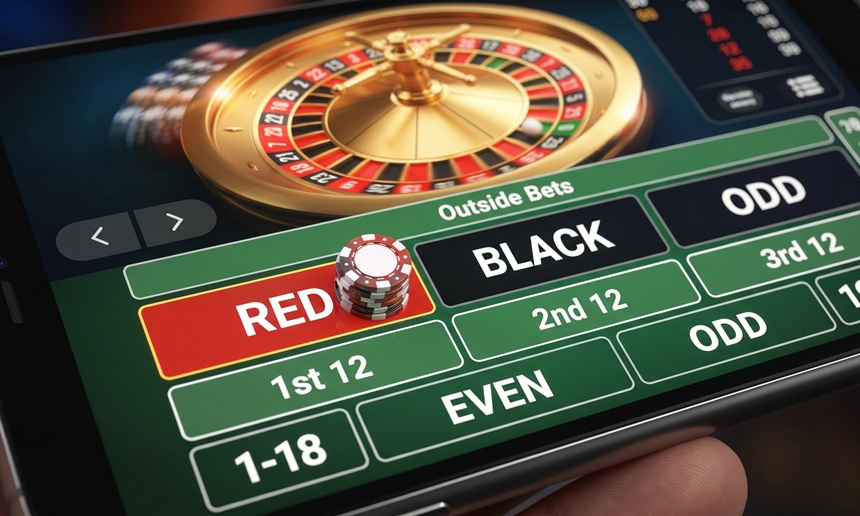 Sự đa dạng của các cửa cược ngoài trong Roulette giúp người mới chơi casino trực tuyến trên điện thoại dễ dàng bảo toàn vốn Sự đa dạng của các cửa cược ngoài trong Roulette giúp người mới chơi casino trực tuyến trên điện thoại dễ dàng bảo toàn vốn