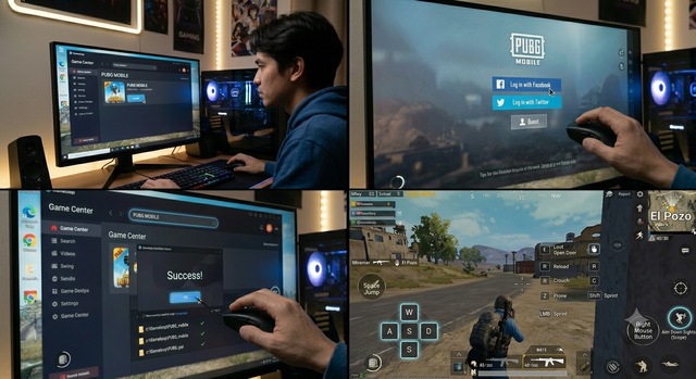 Chơi Pubg trên máy tính với giả lập Gameloop Chơi Pubg trên máy tính với giả lập Gameloop