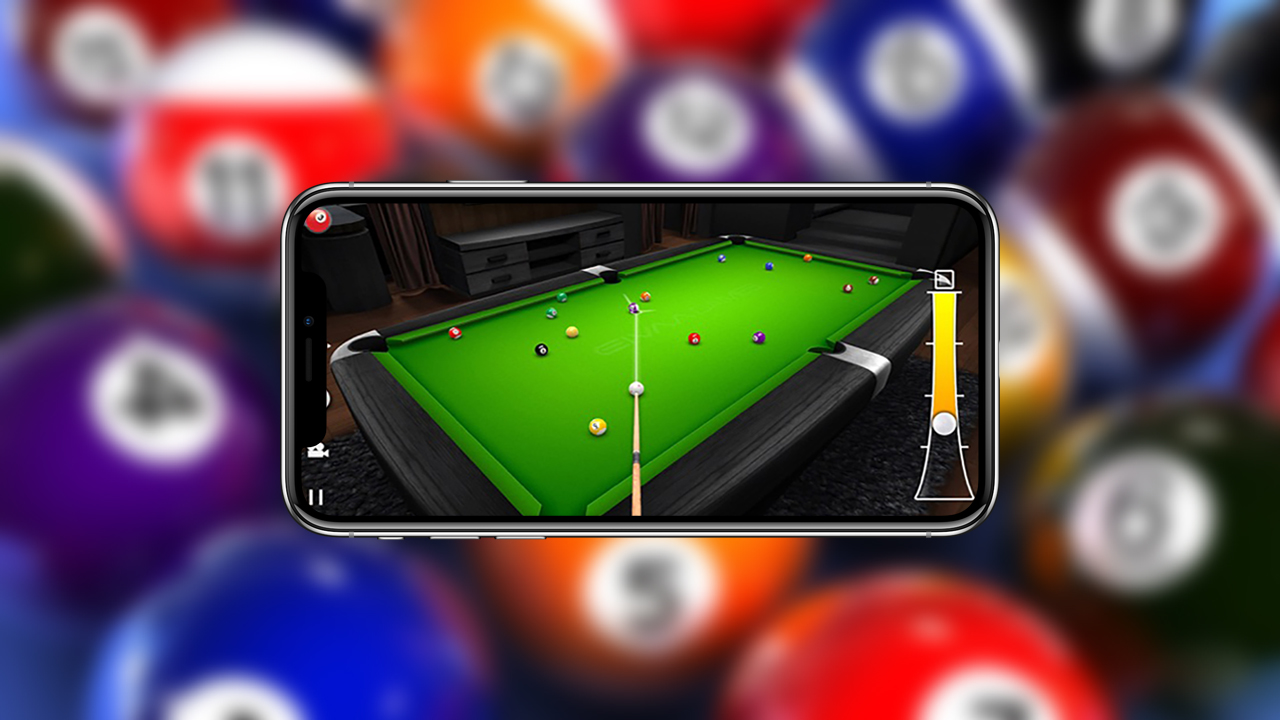 Hệ thống tia ngắm hỗ trợ tính toán góc đánh chính xác trong 8 Ball Pool Hệ thống tia ngắm hỗ trợ tính toán góc đánh chính xác trong 8 Ball Pool