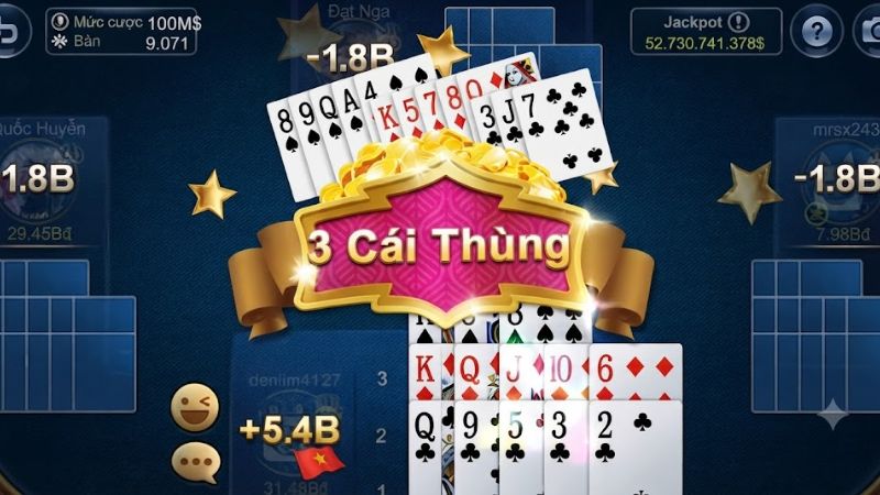Xếp bài Binh Ba Thùng Phé