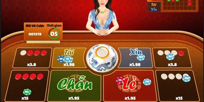 Bốn quân vị quyết định kết quả mỗi ván xóc đĩa