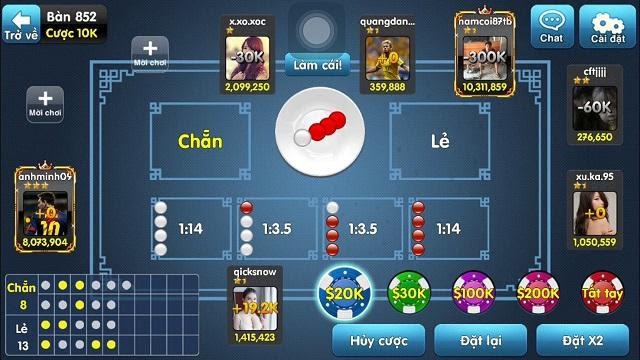 Người chơi quan sát và ghi nhận kết quả các ván để có thêm dữ liệu tham khảo Người chơi quan sát và ghi nhận kết quả các ván để có thêm dữ liệu tham khảo
